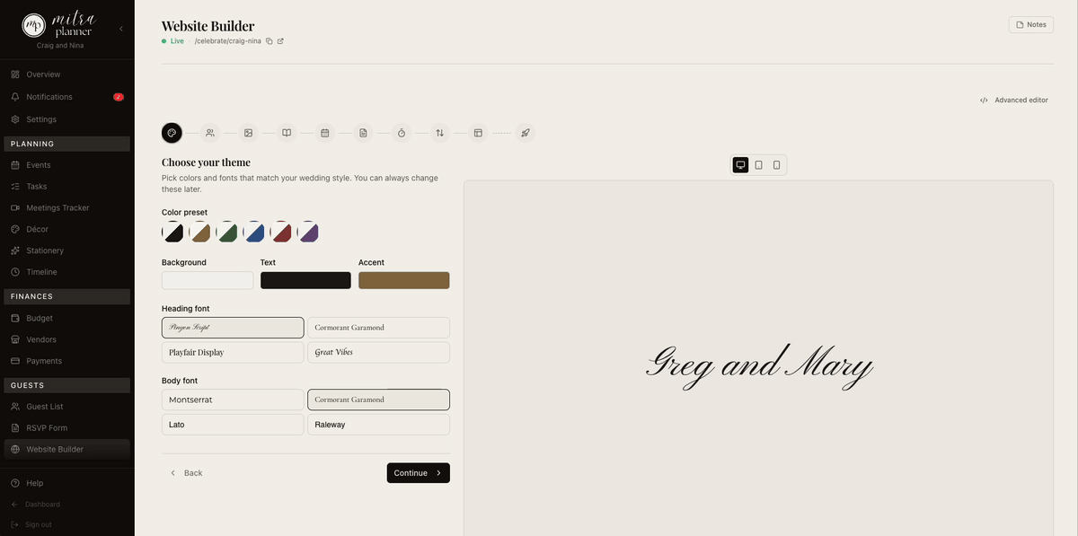 Website Builder
